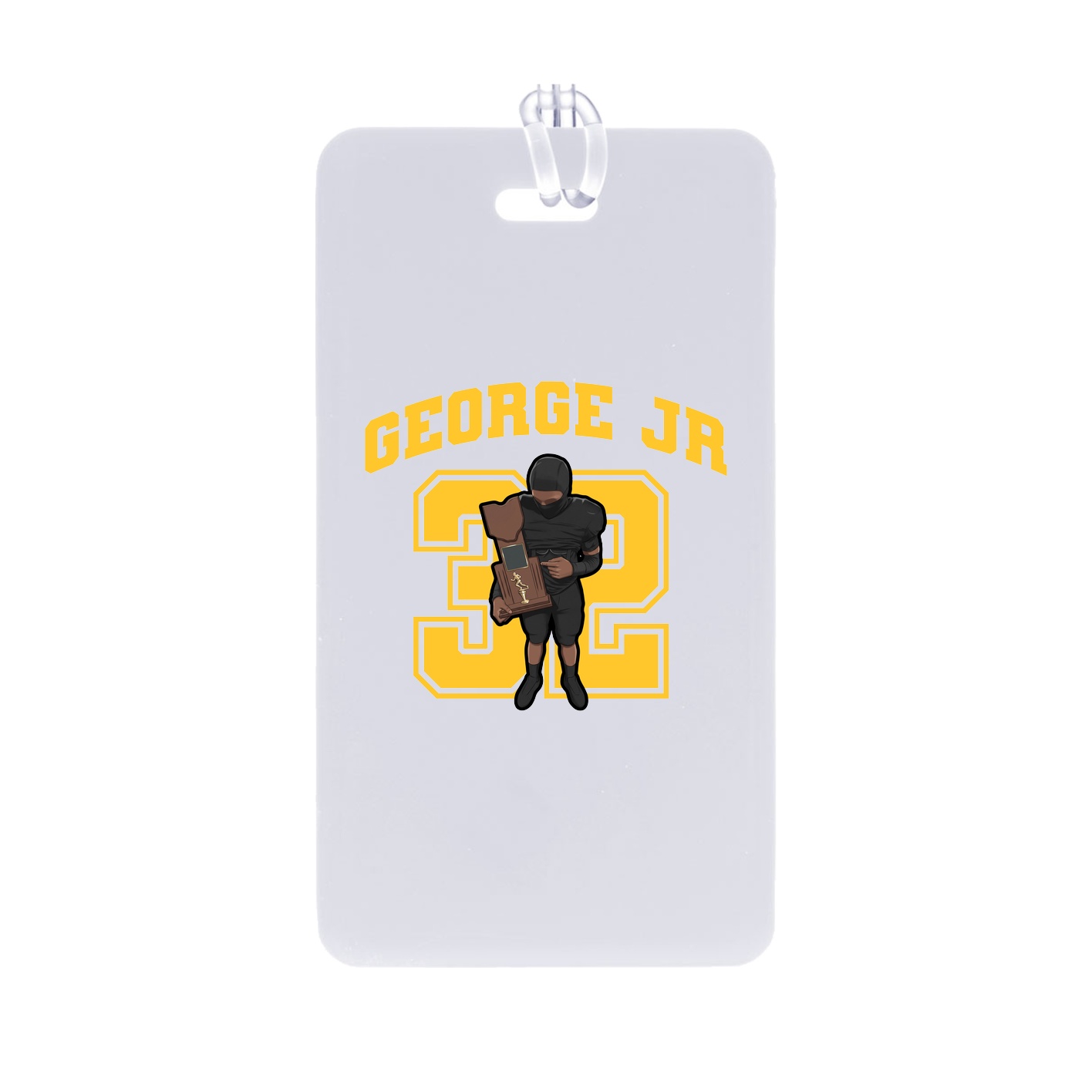 Bag Tag — Number in Classic
