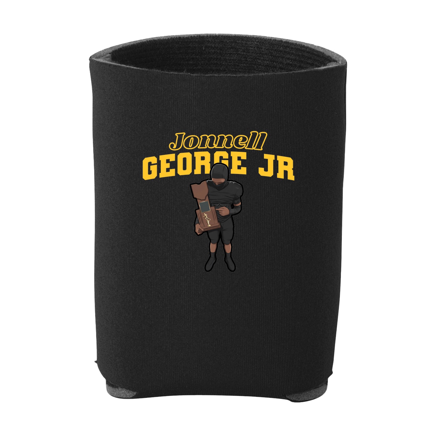 Can Holder — Name Arch in Black