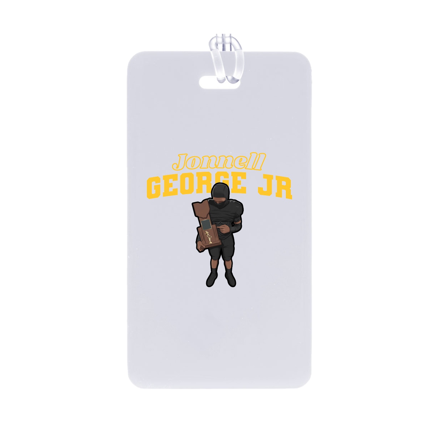 Bag Tag — Name Arch in Classic
