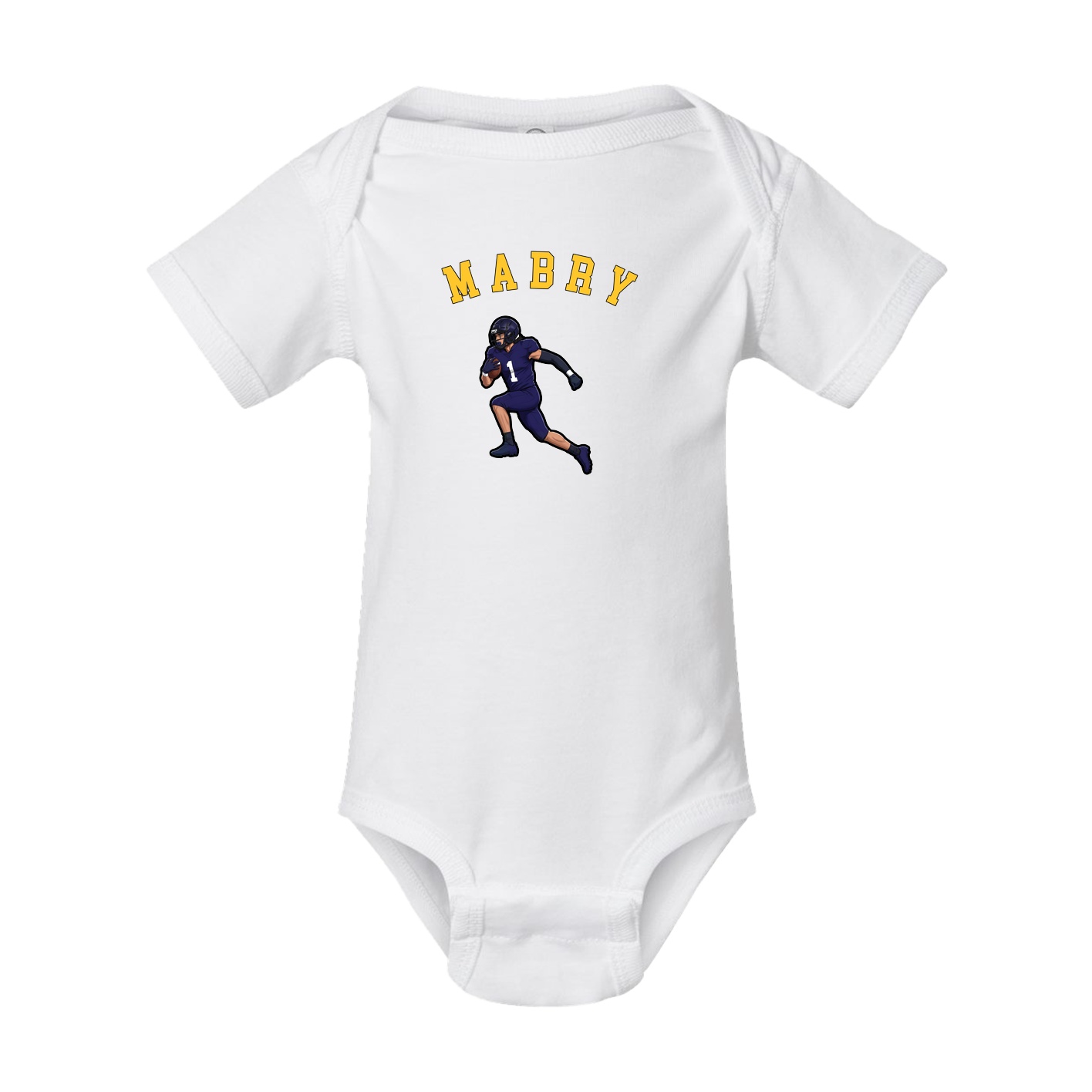 Baby Onesie — Shirsey Arch in White