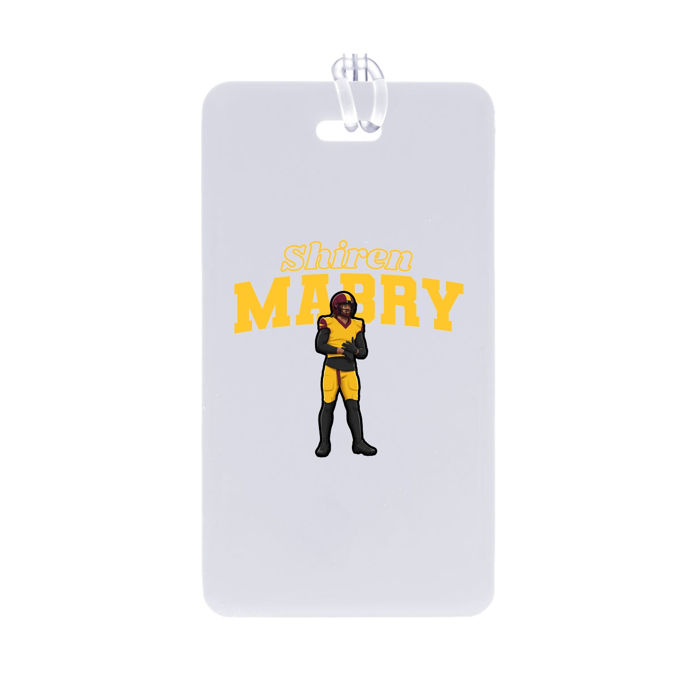 Bag Tag — Name Arch in Classic