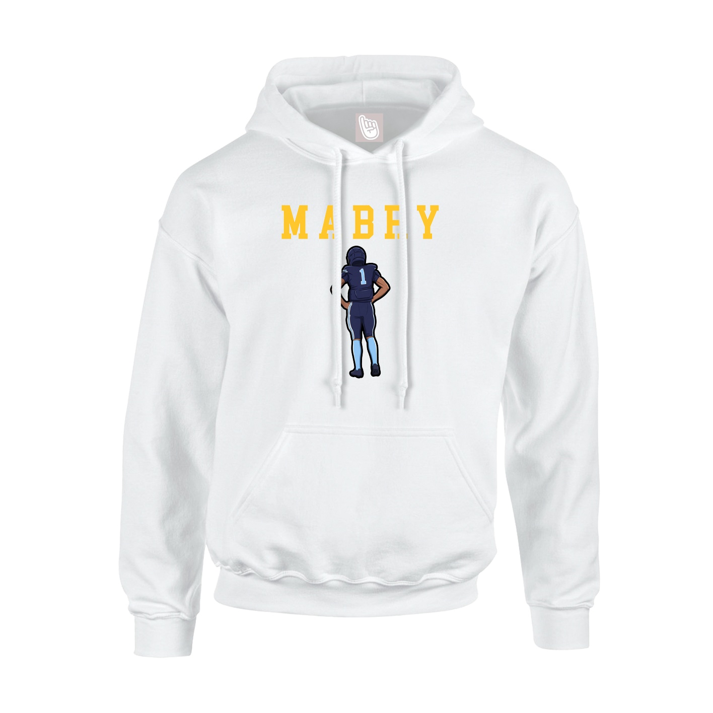 Hoodie — Shirsey in White