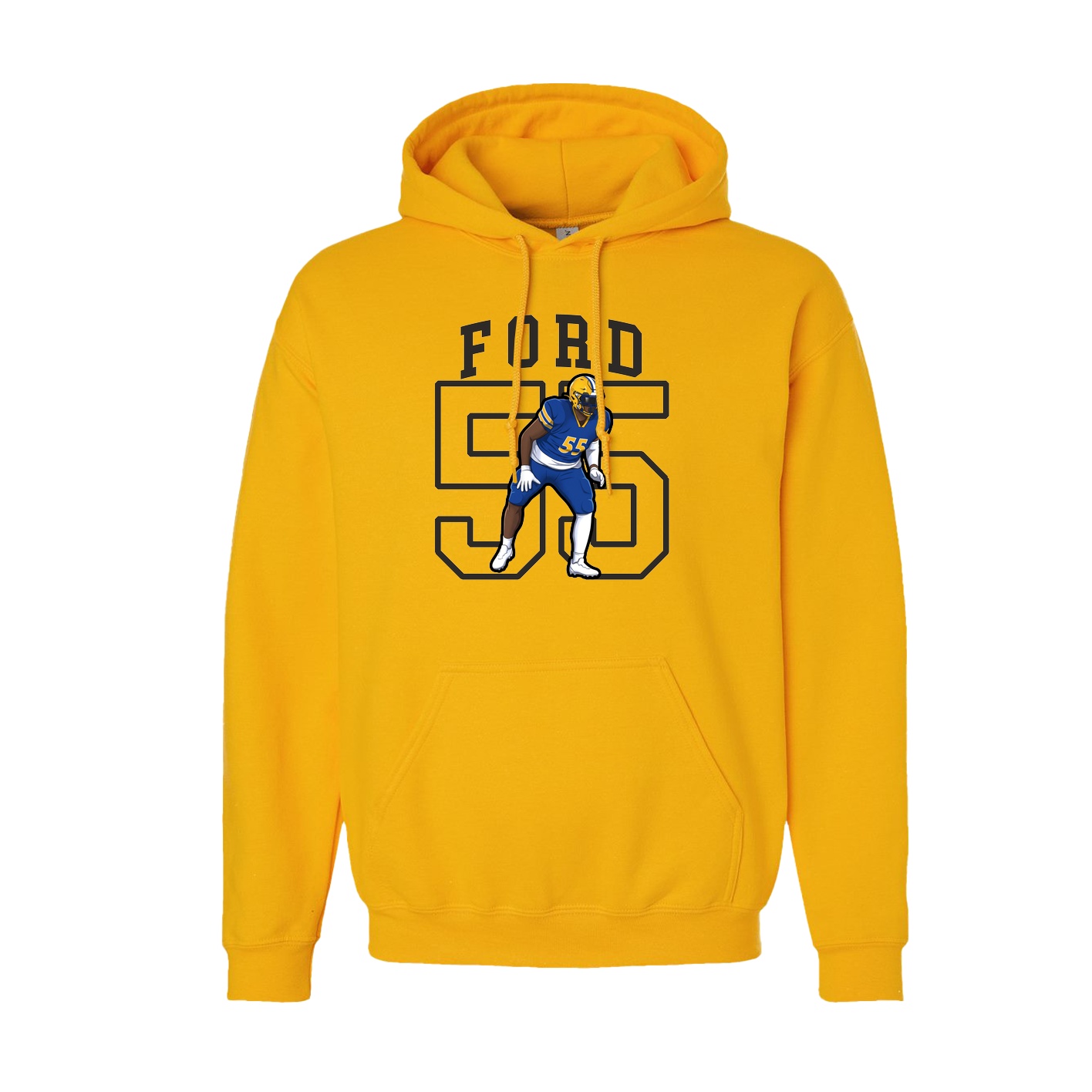 Hoodie — Shirsey in Gold