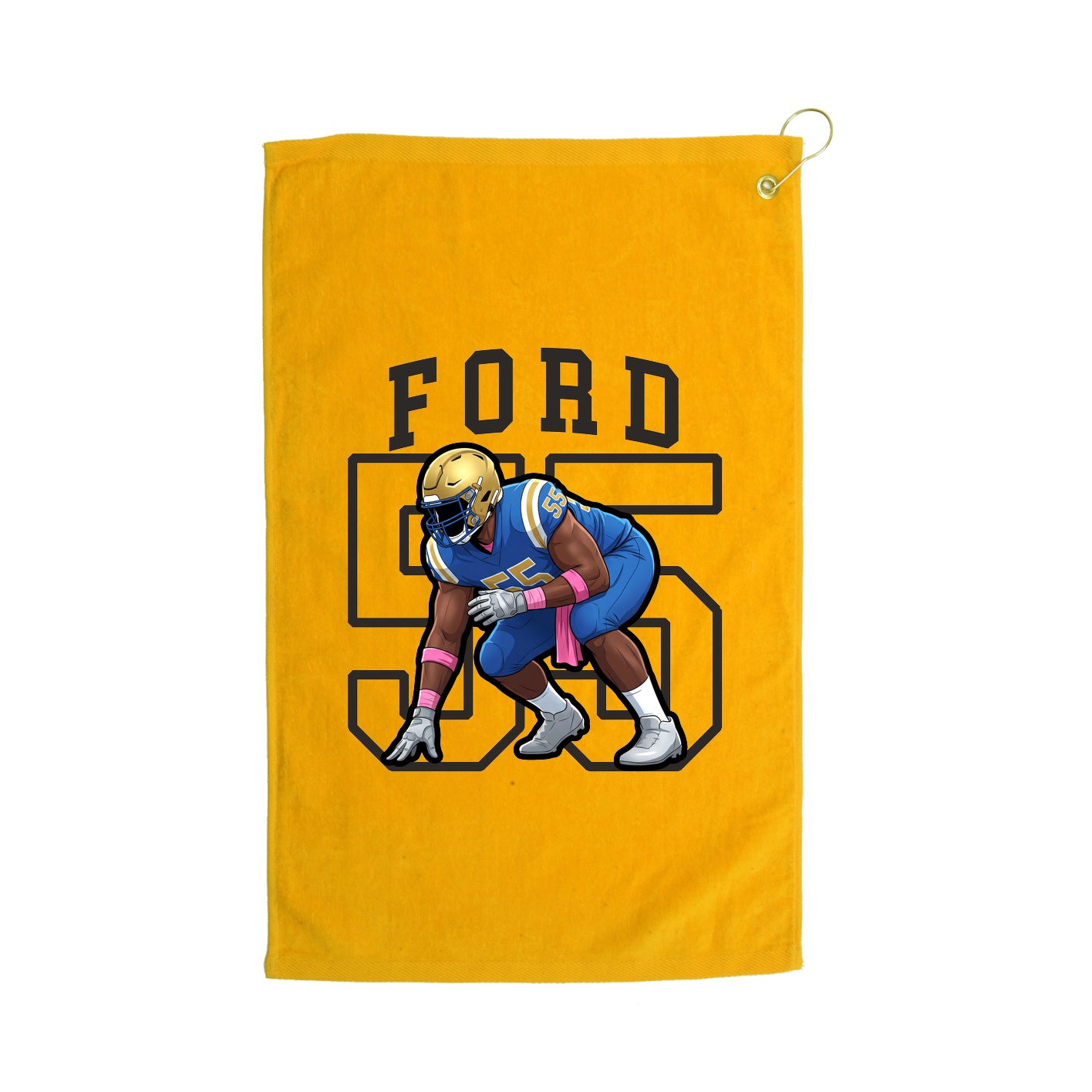 Golf Towel — Shirsey in Gold