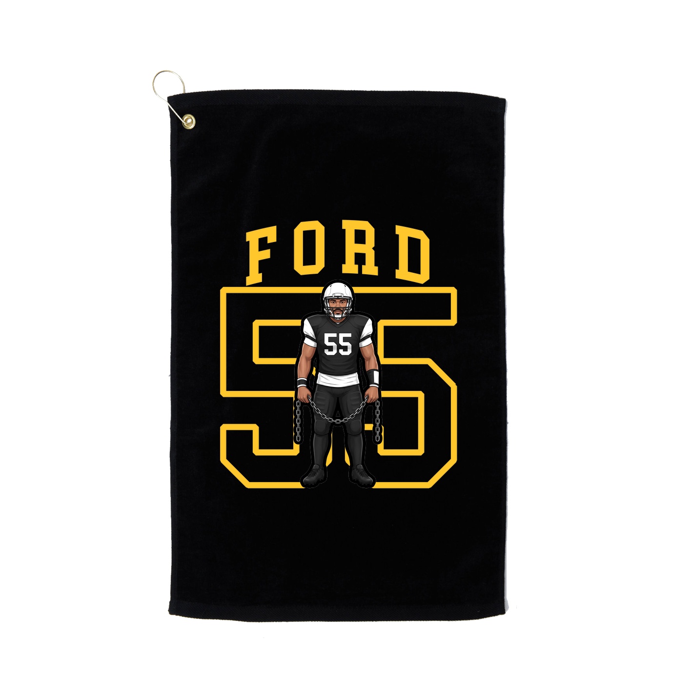 Golf Towel — Shirsey in Black
