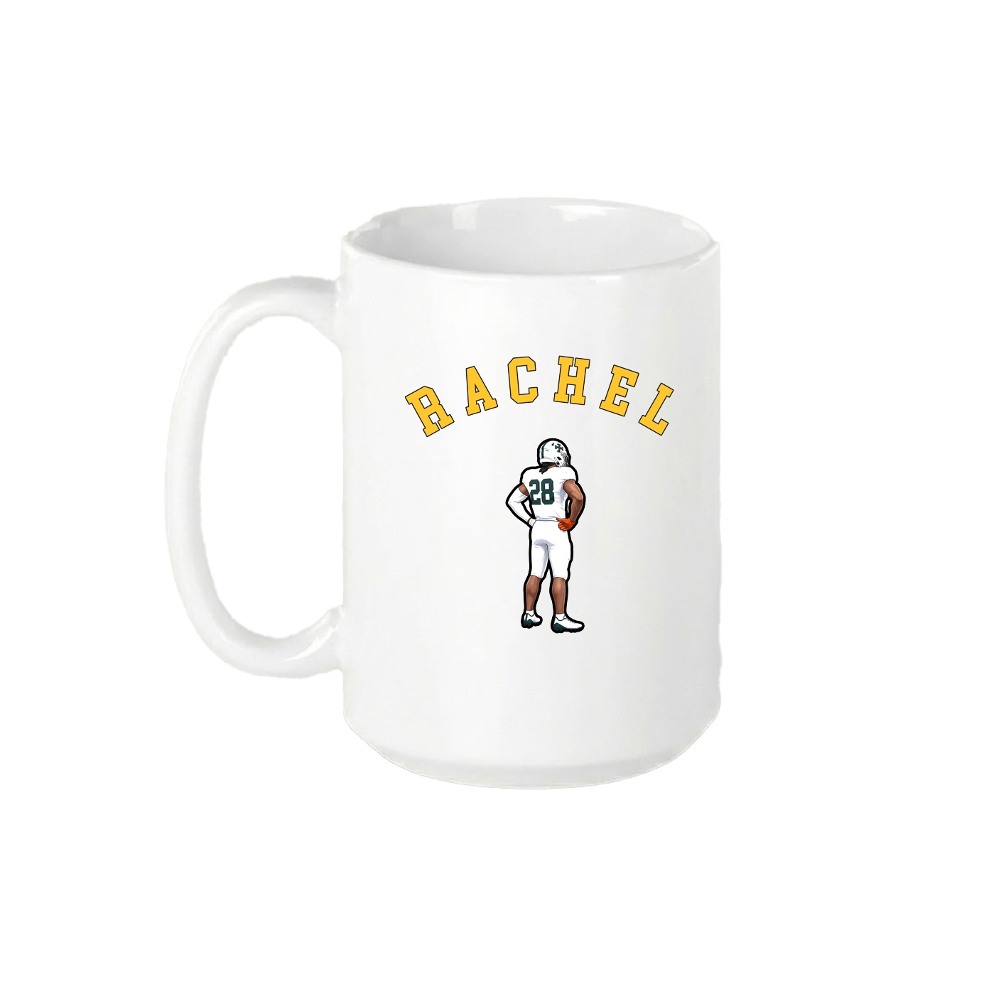 15oz Coffee Mug — Shirsey Arch in White