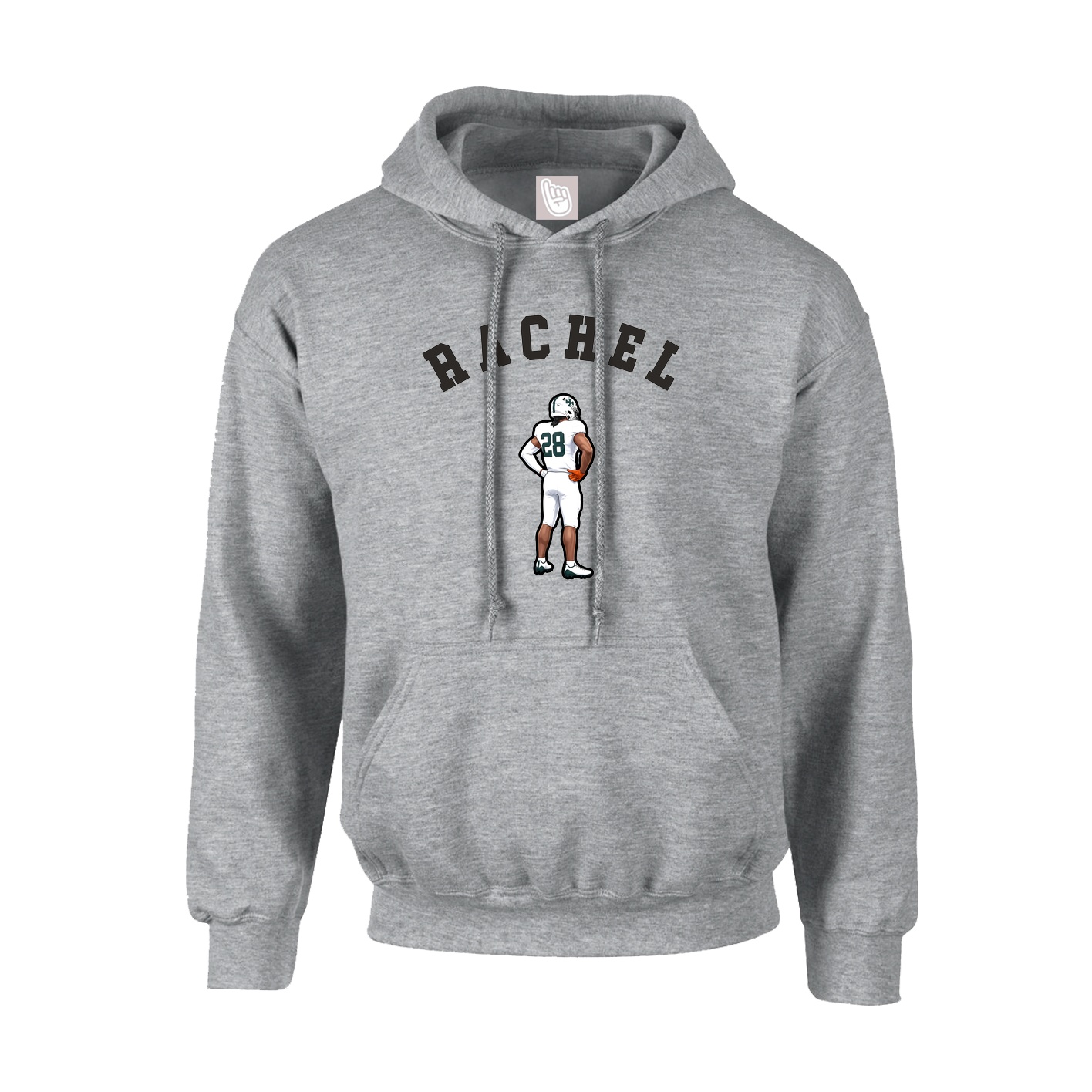 Hoodie — Shirsey Arch in Grey