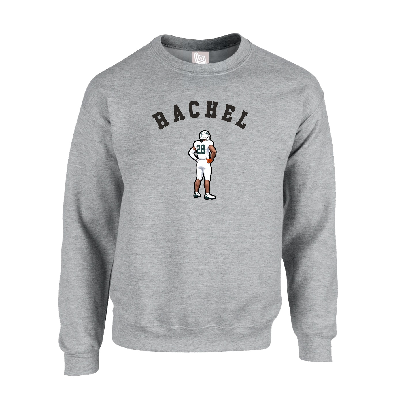 Fleece Crew — Shirsey Arch in Grey