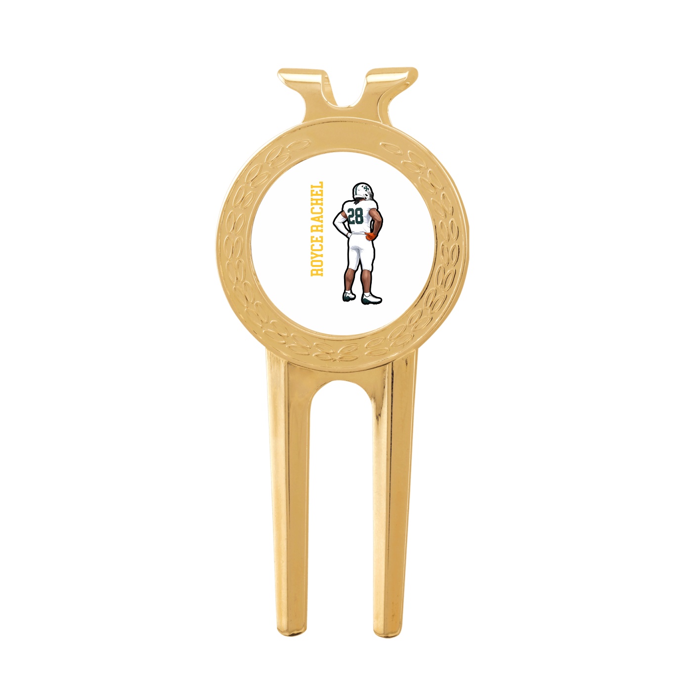 Divot Tool with Ball Marker — Name Vertical in Classic