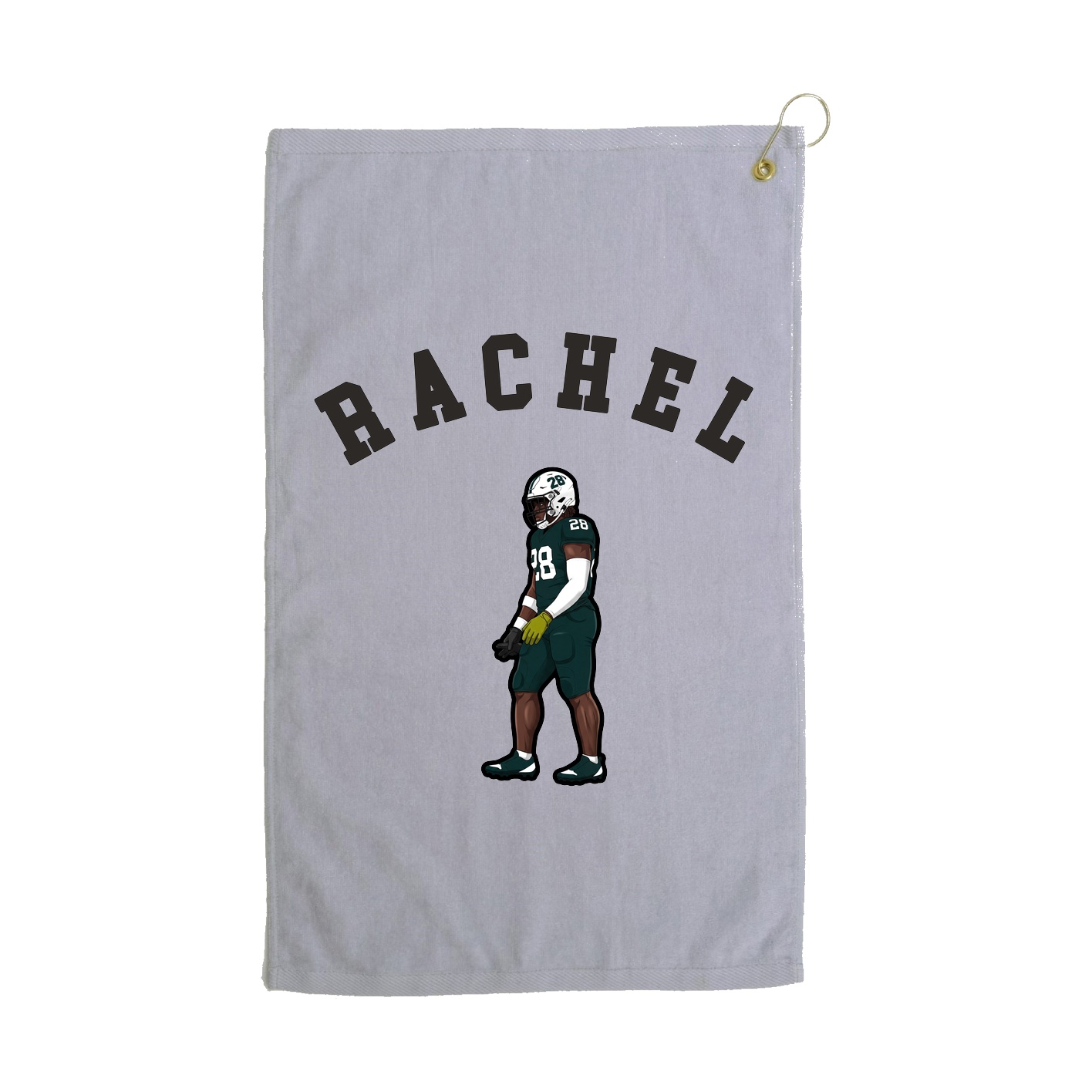 Golf Towel — Shirsey Arch in Grey