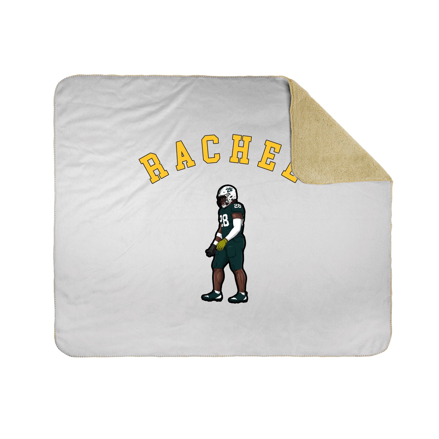 Throw Blanket — Shirsey Arch in White