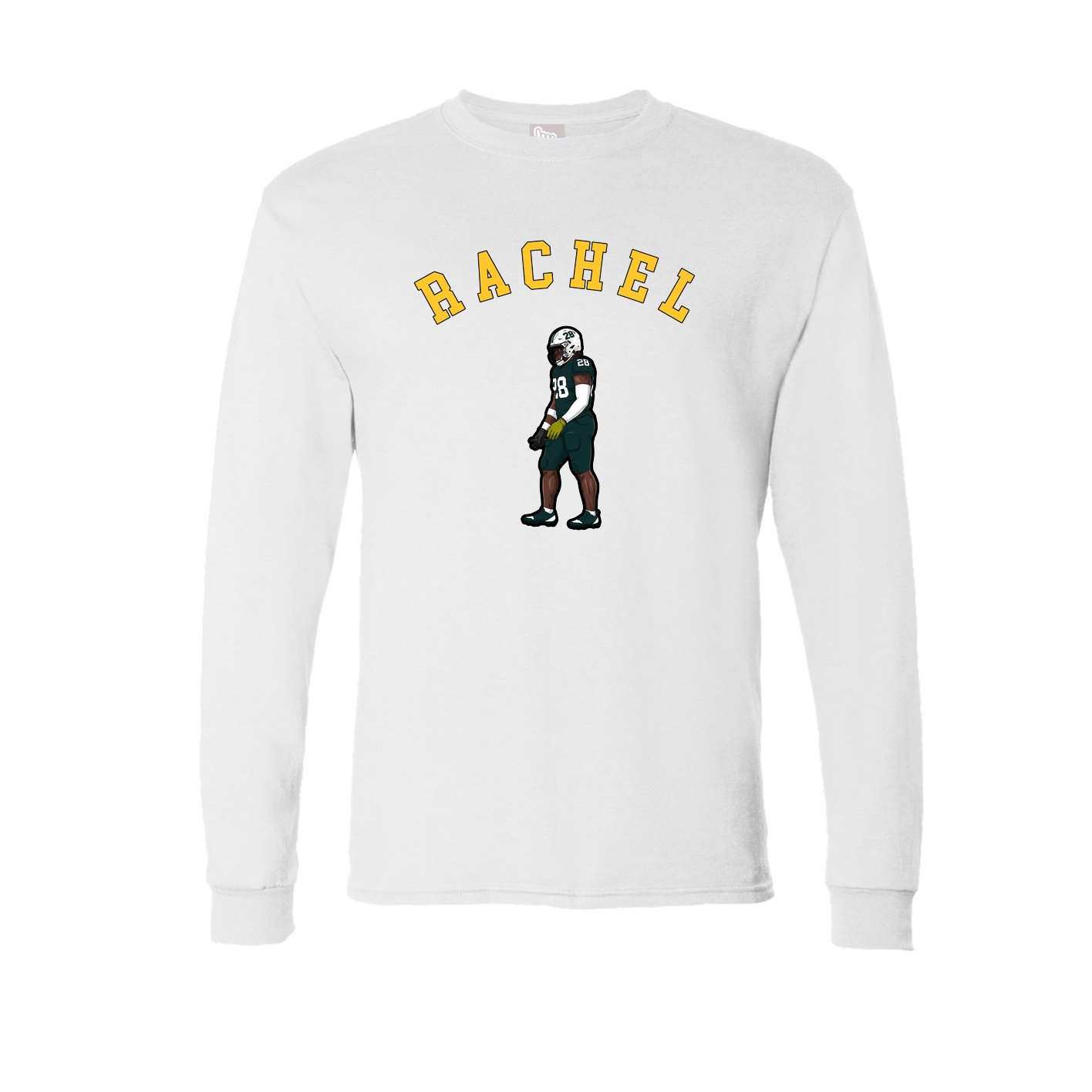 Long Sleeve Tee — Shirsey Arch in White