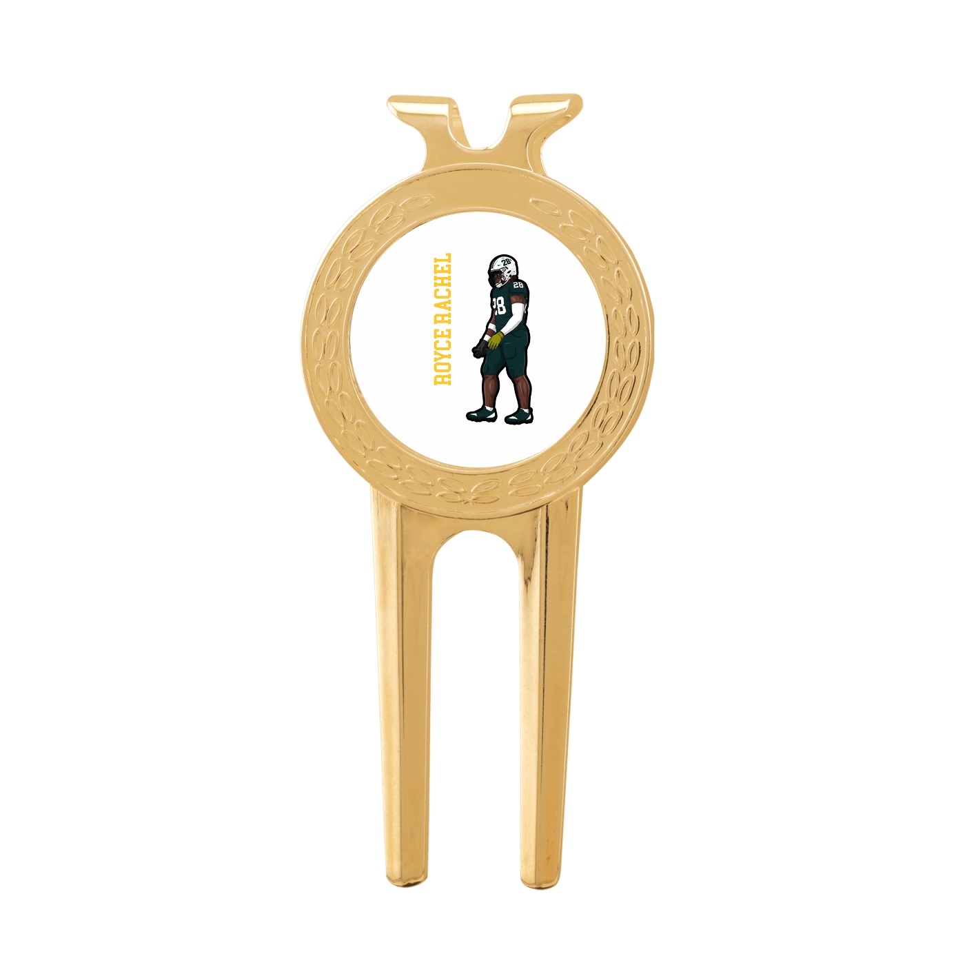 Divot Tool with Ball Marker — Name Vertical in Classic