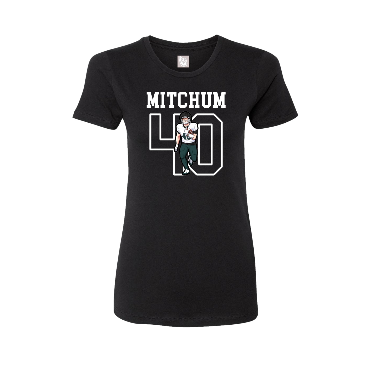 Fitted Women's Tee — Shirsey in Black