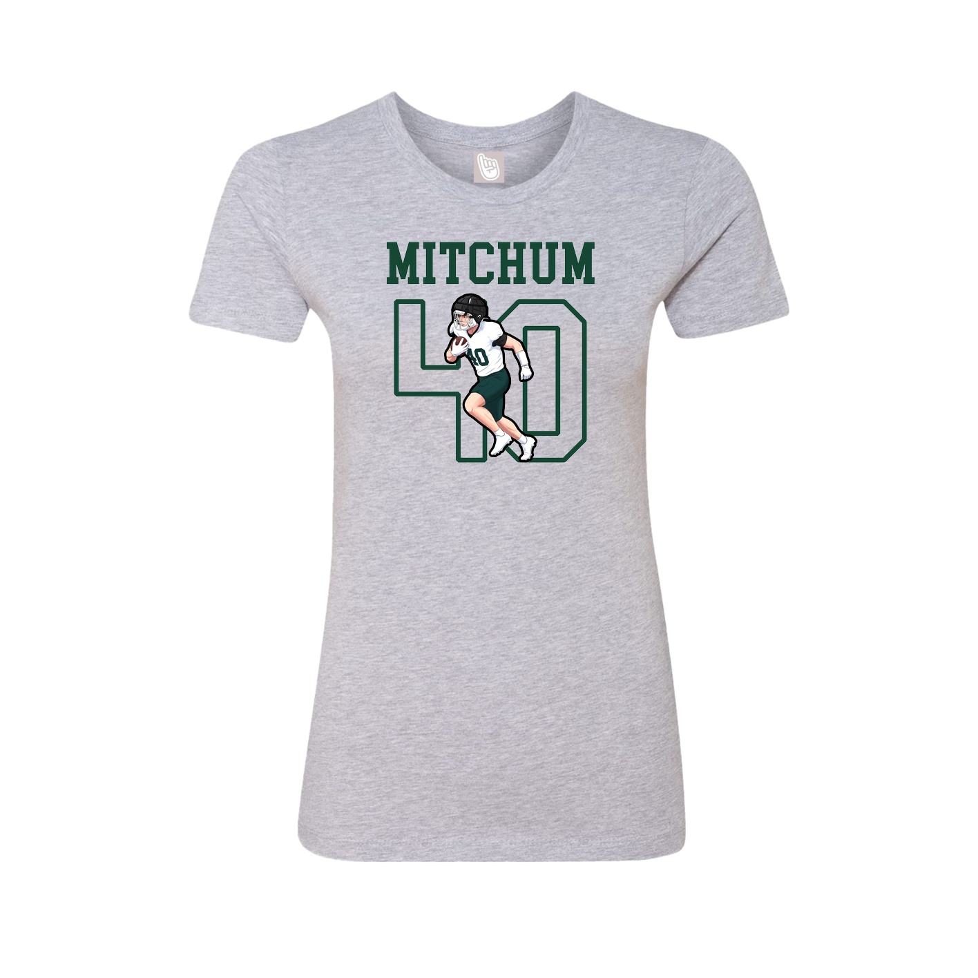 Fitted Women's Tee — Shirsey in Grey