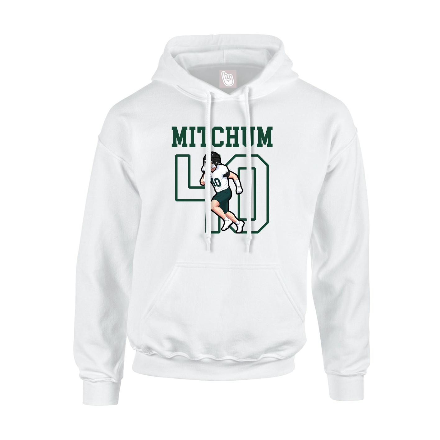 Hoodie — Shirsey in White