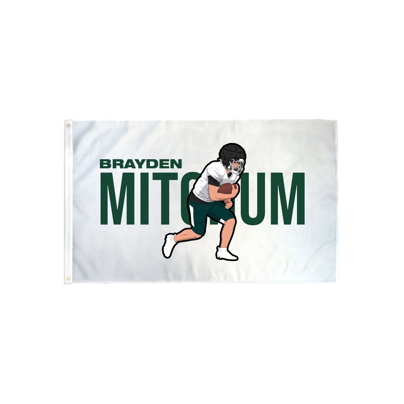 3x5 Flag — Player Name in Classic
