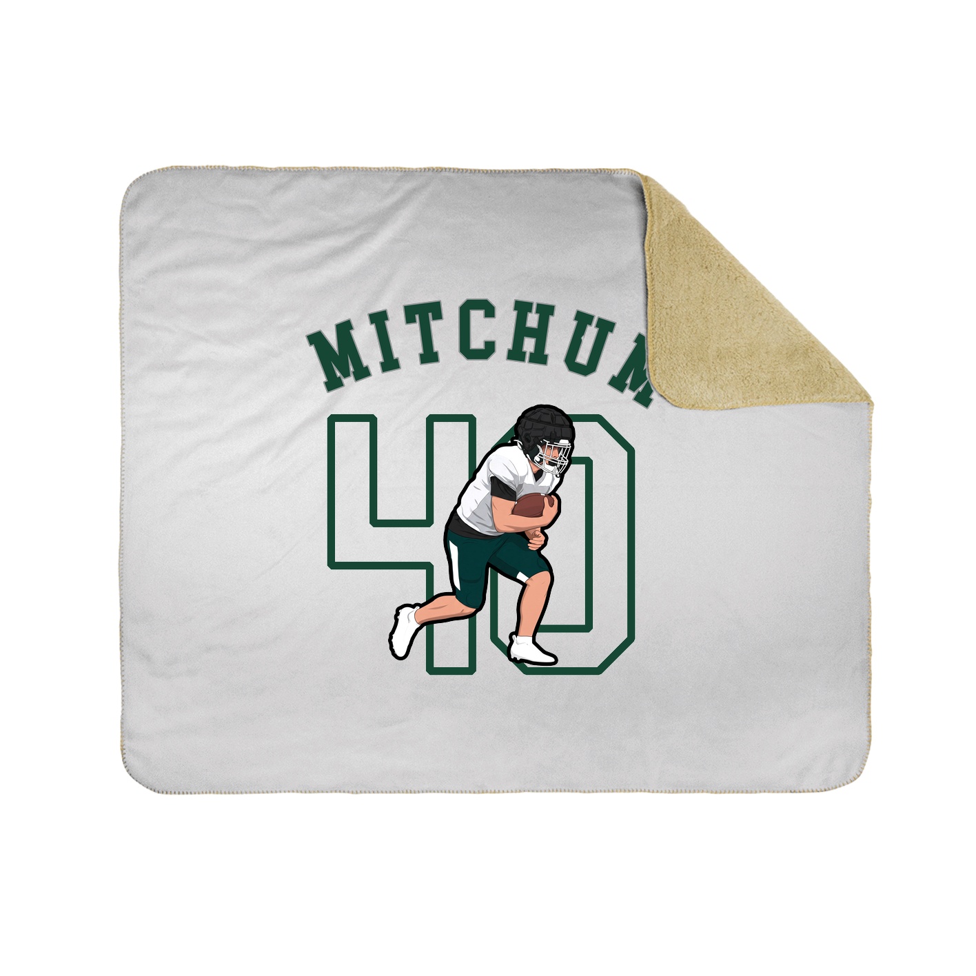 Throw Blanket — Shirsey Arch in White