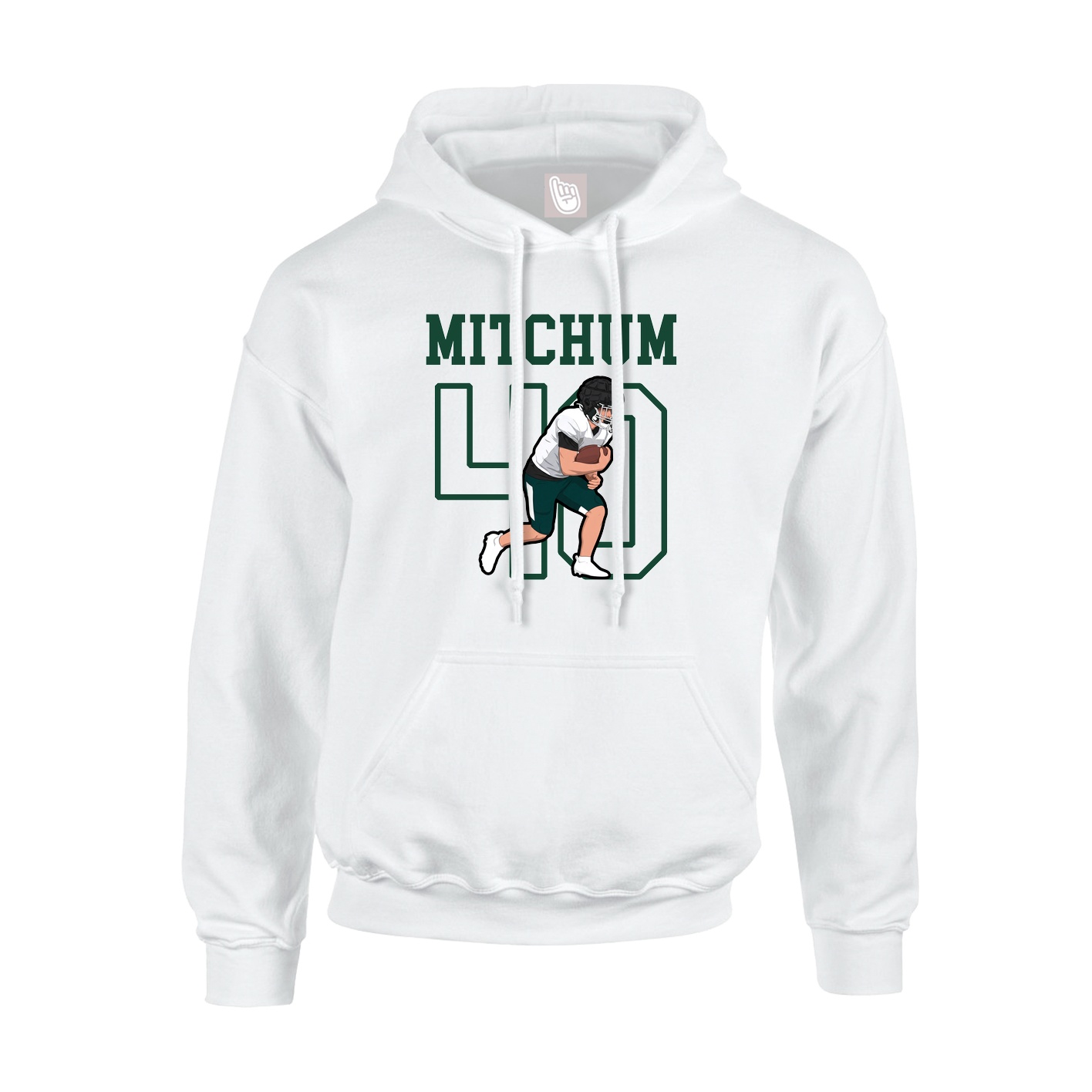 Youth Hoodie — Shirsey in White