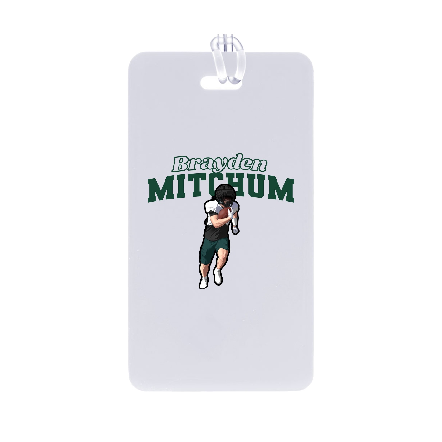 Bag Tag — Name Arch in Classic
