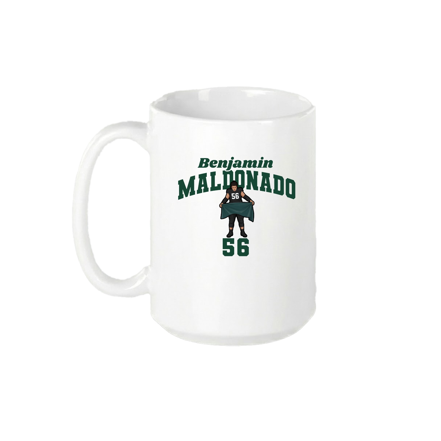 15oz Coffee Mug — Signature Arch in White