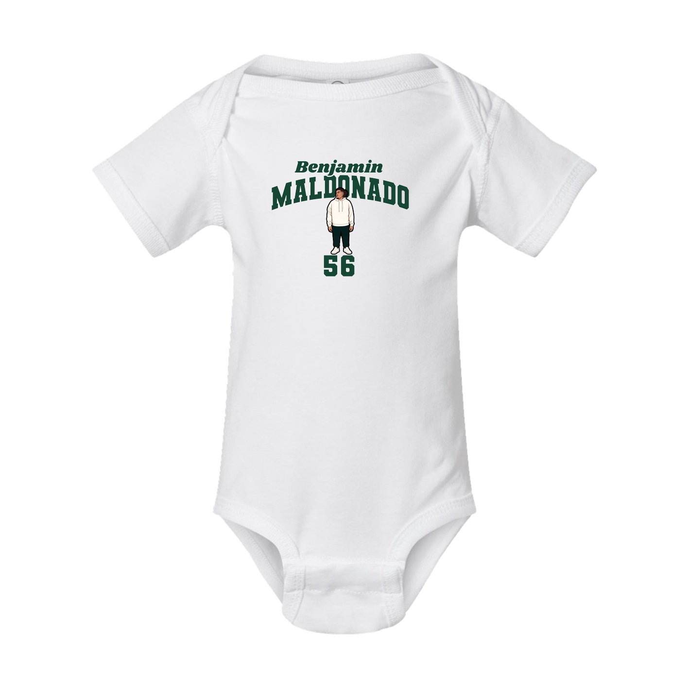 Baby Onesie — Signature Arch in White