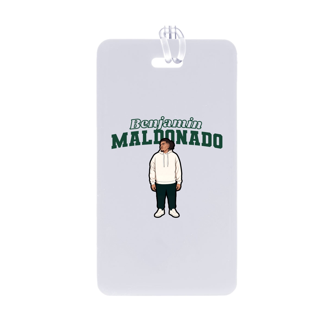 Bag Tag — Name Arch in Classic