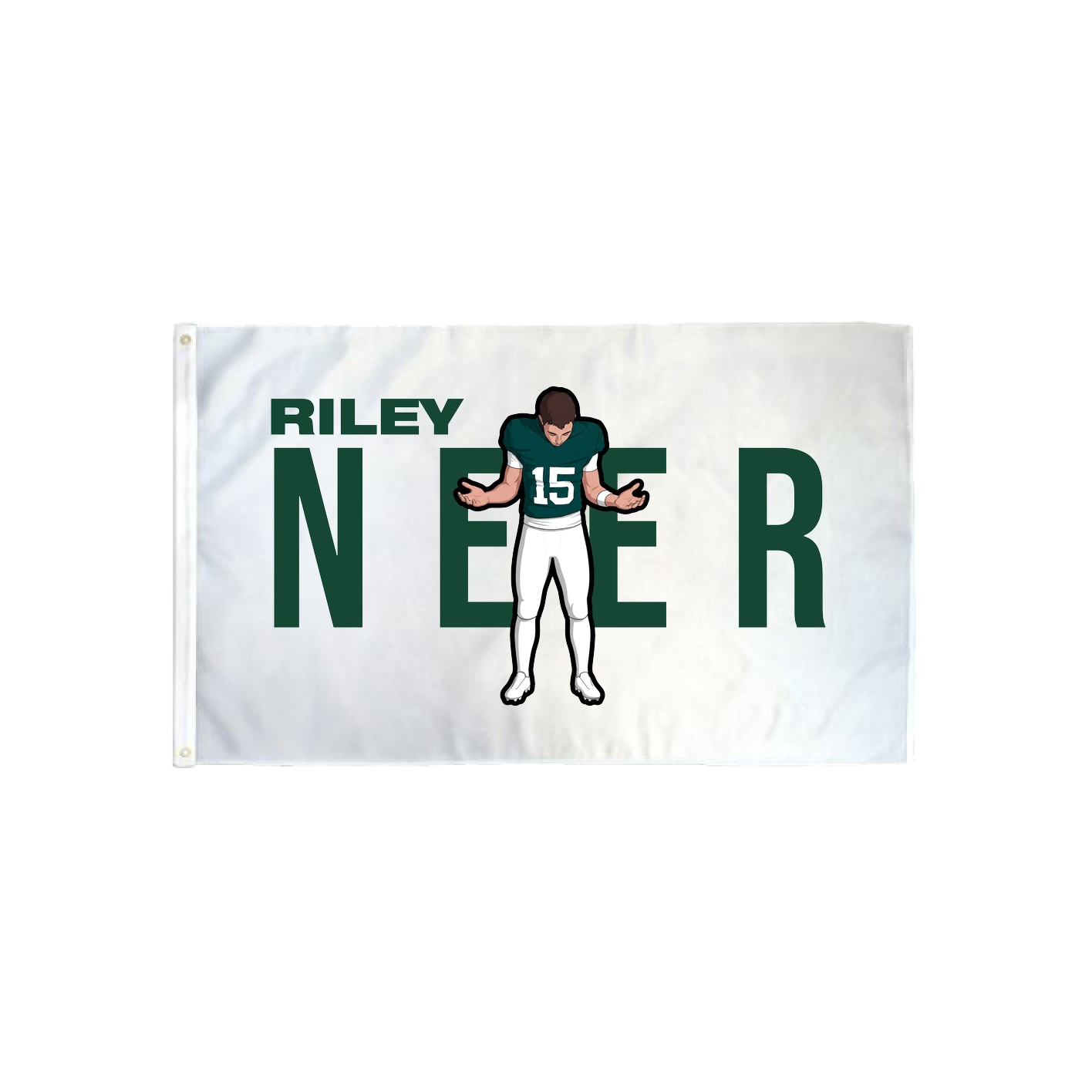3x5 Flag — Player Name in Classic