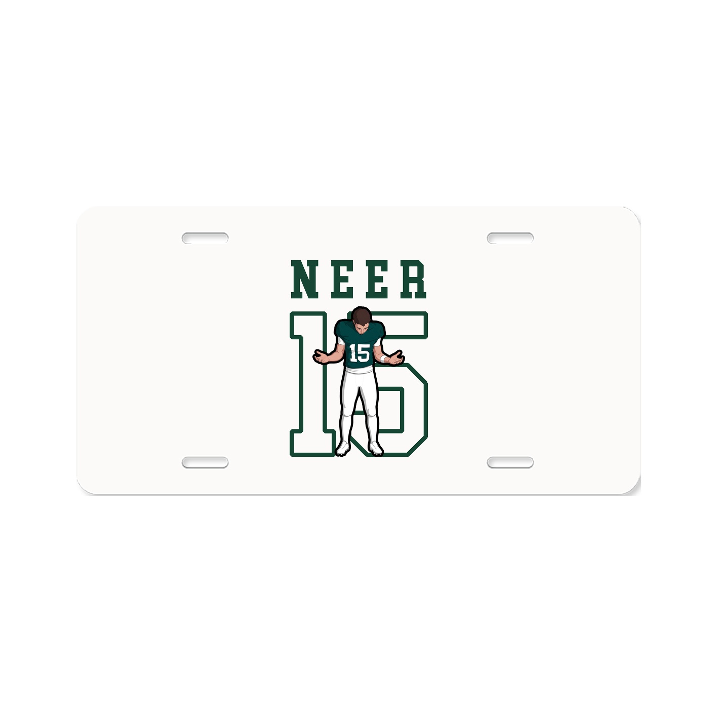 License Plate — Shirsey in Classic