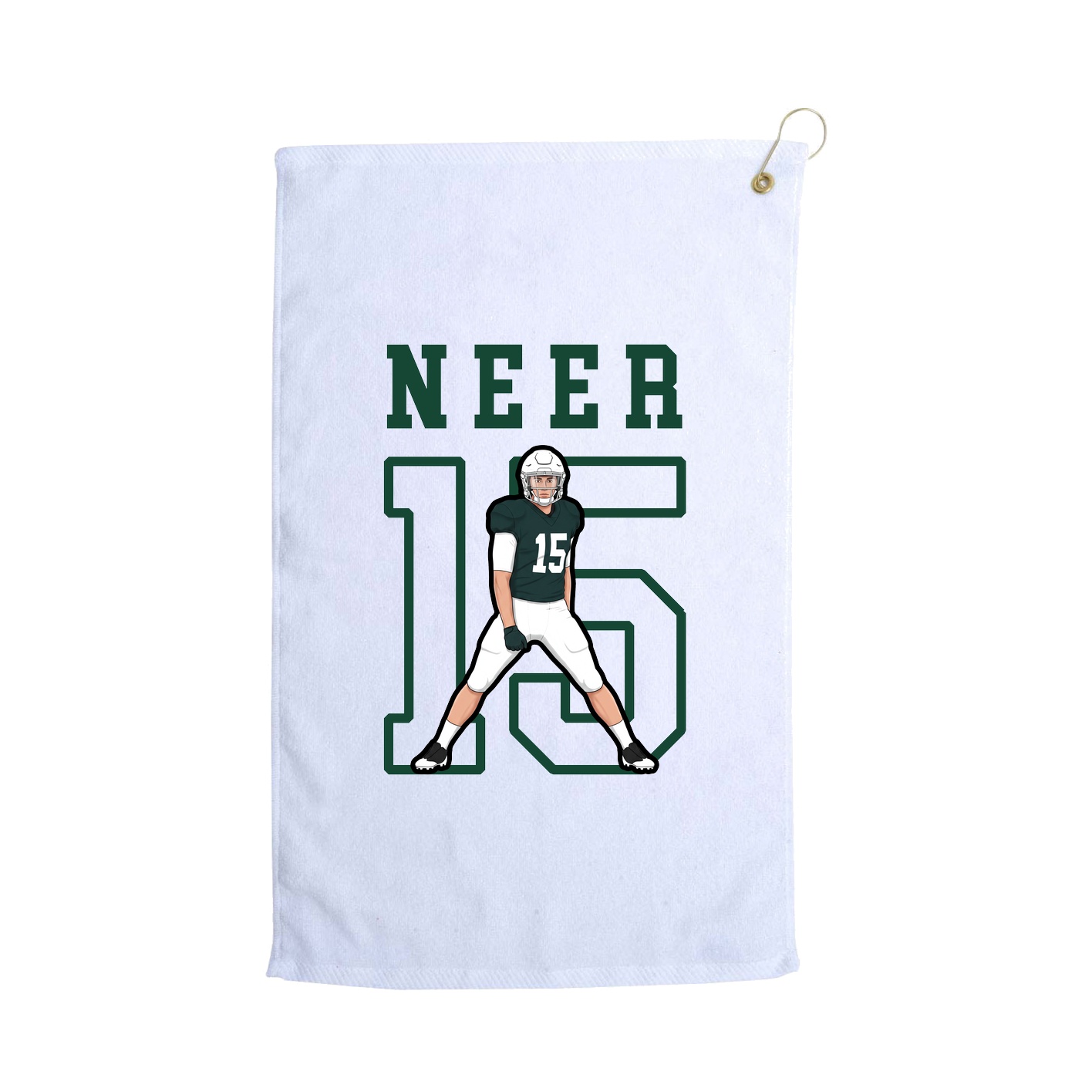 Golf Towel — Shirsey in White