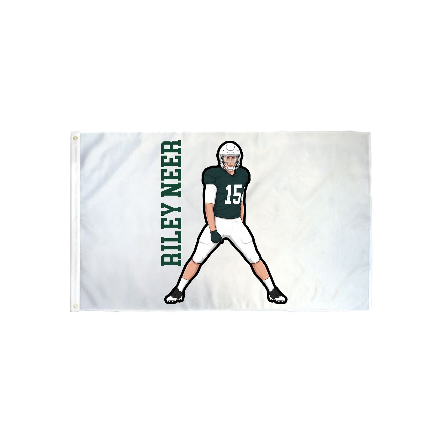 3x5 Flag — Name Vertical in Classic