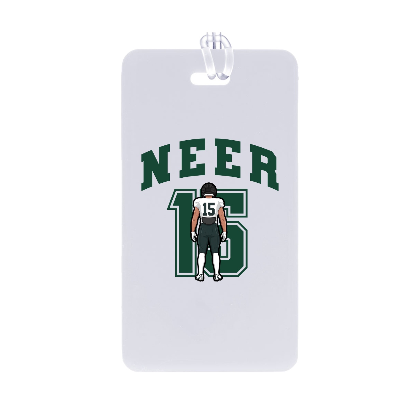 Bag Tag — Number in Classic