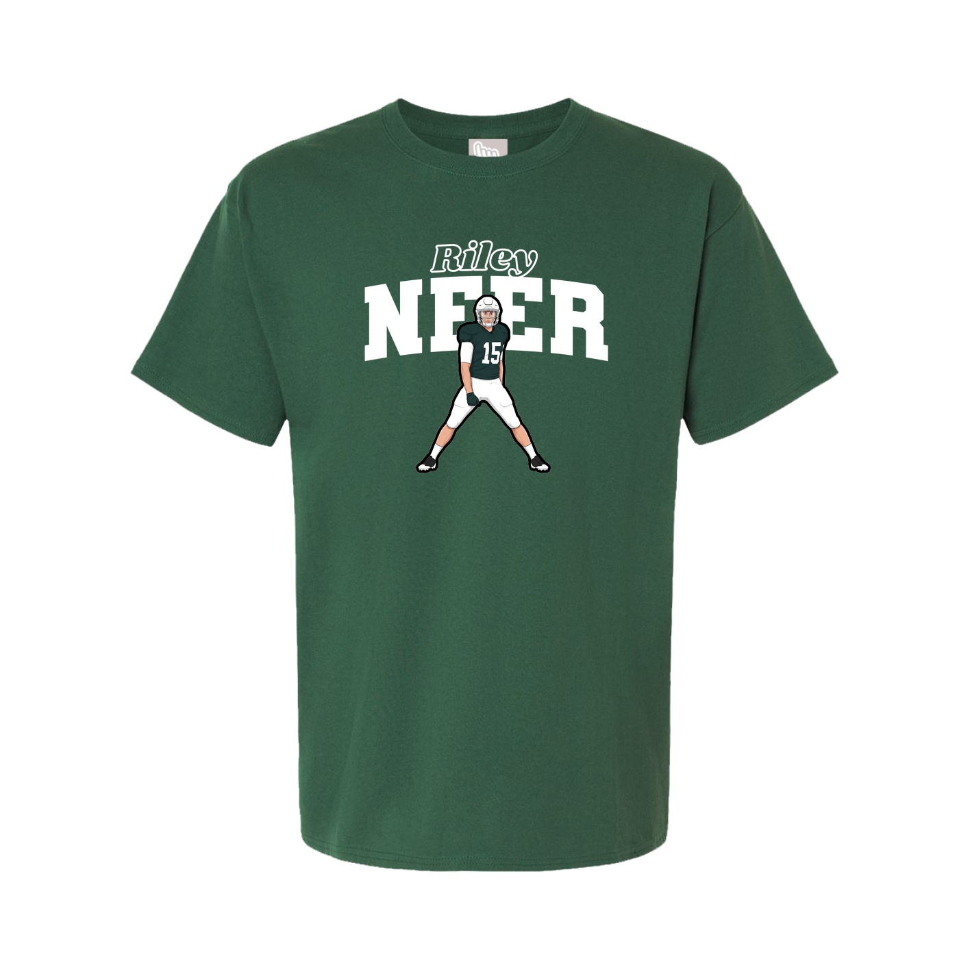 Tee — Name Arch in Green