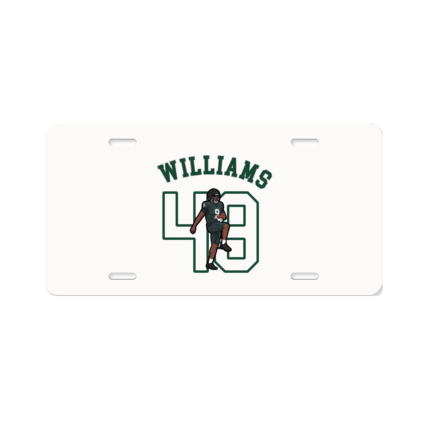License Plate — Shirsey Arch in Classic