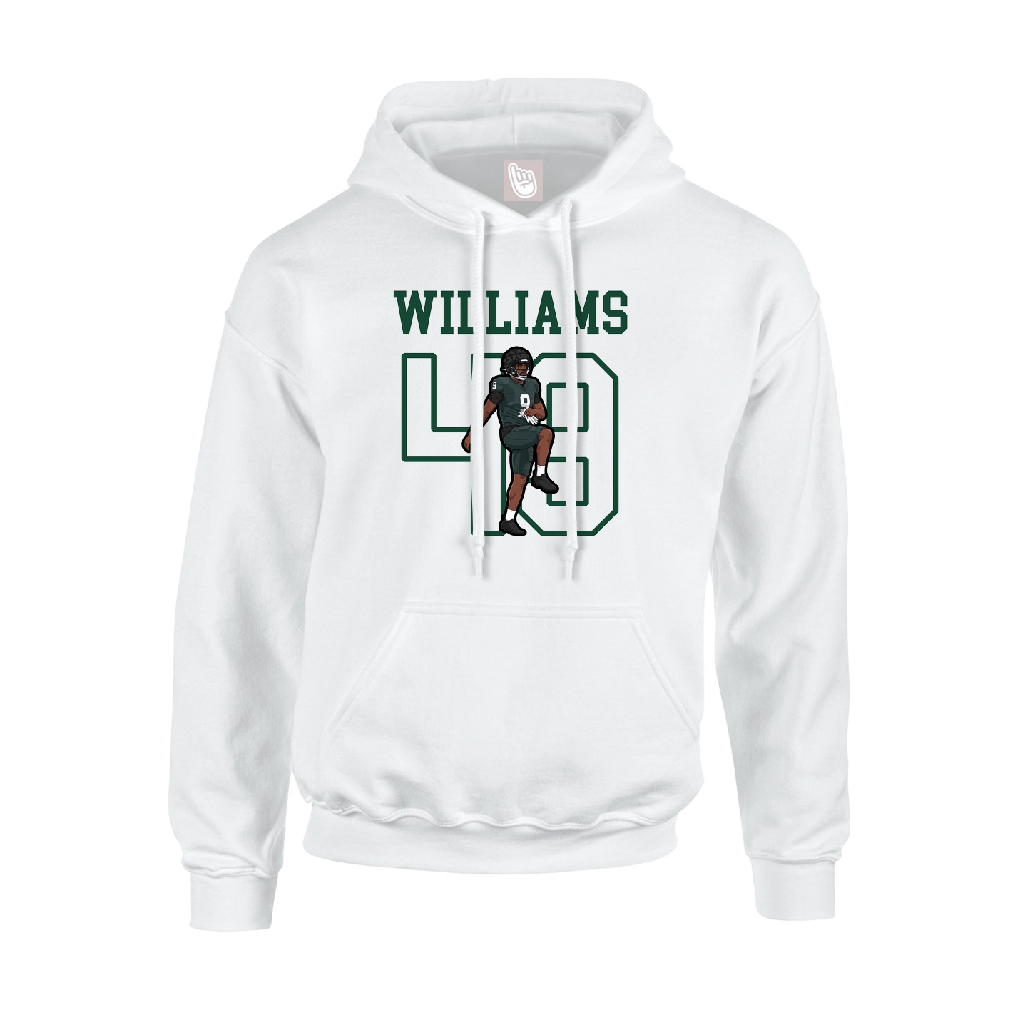 Youth Hoodie — Shirsey in White