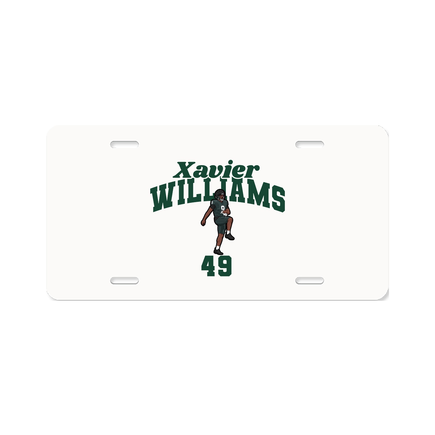 License Plate — Signature Arch in Classic