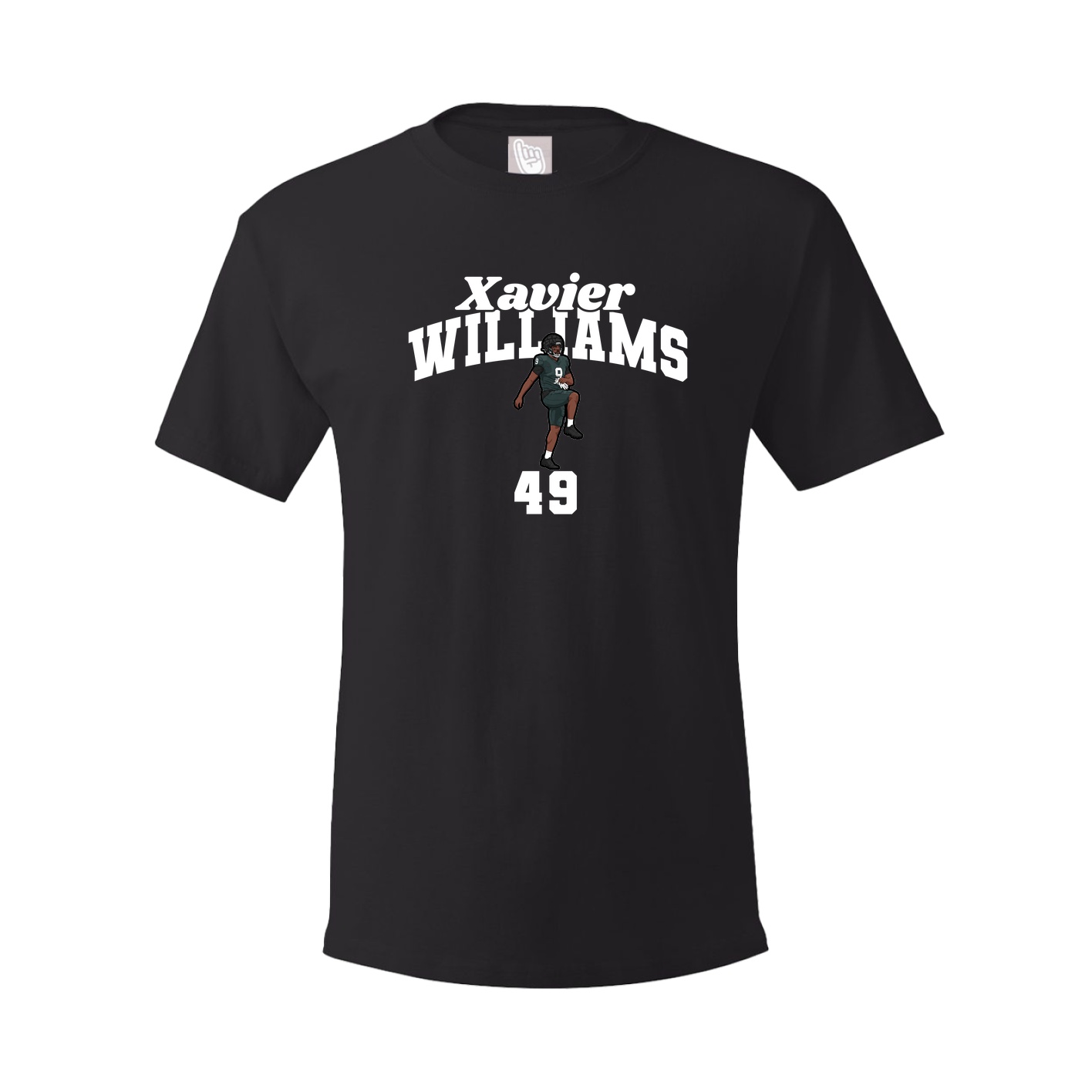 Youth Tee — Signature Arch in Black