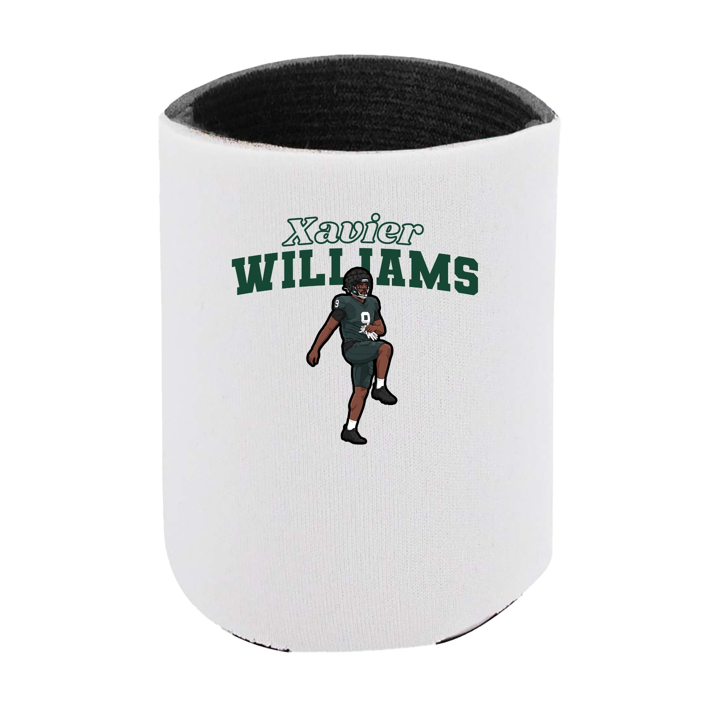 Can Holder — Name Arch in White