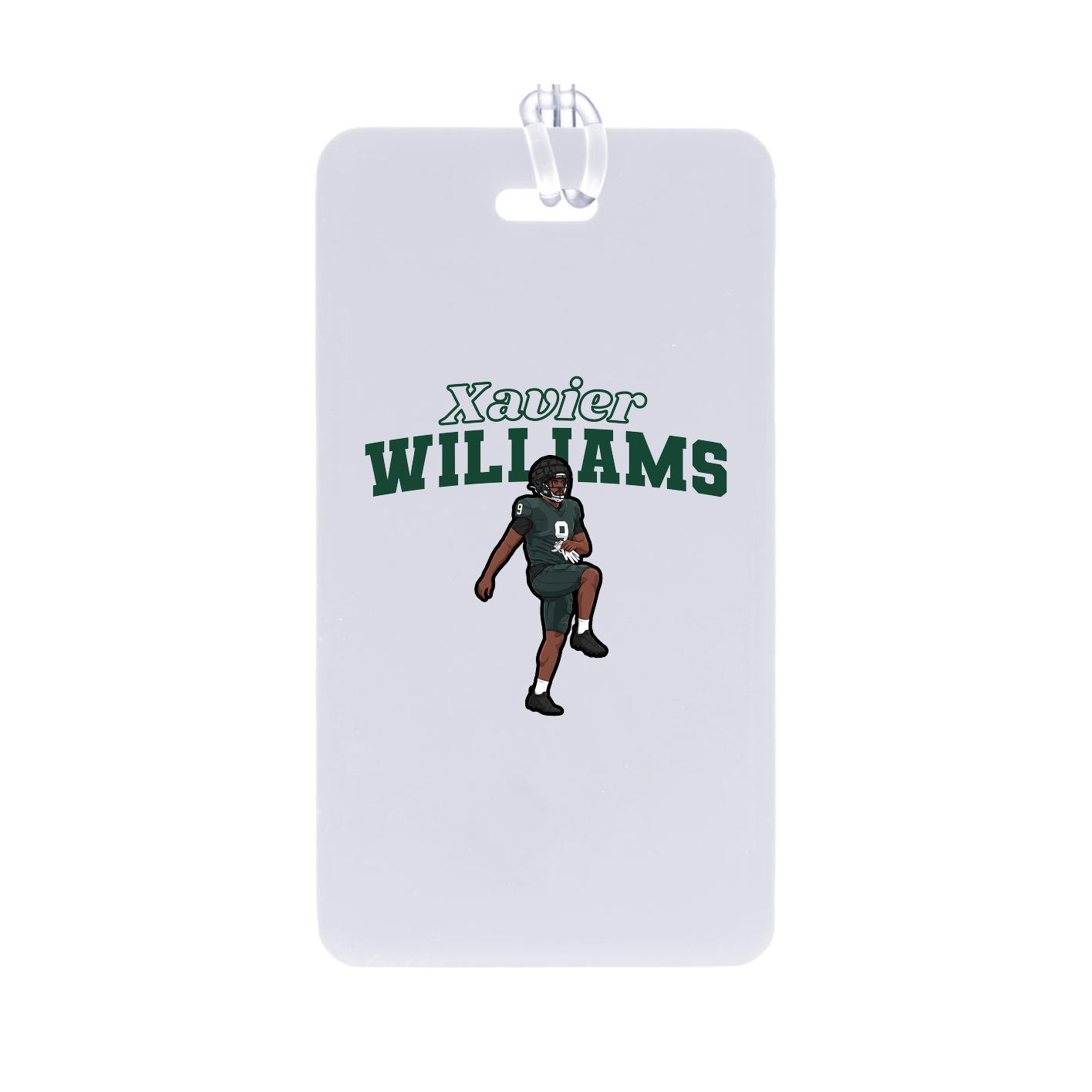 Bag Tag — Name Arch in Classic