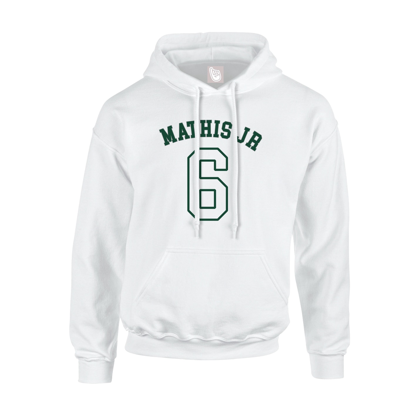 Hoodie — Shirsey Arch in White