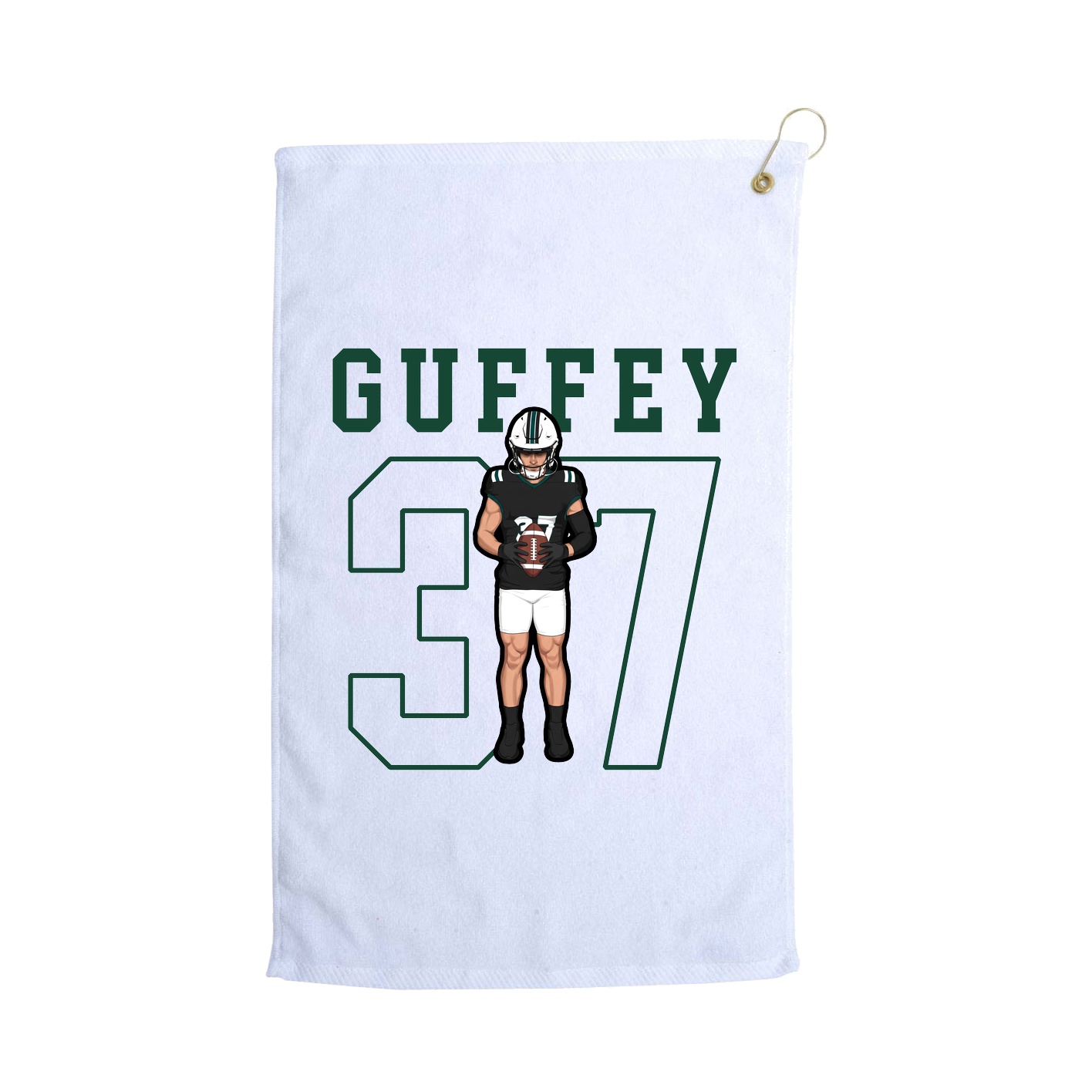 Golf Towel — Shirsey in White