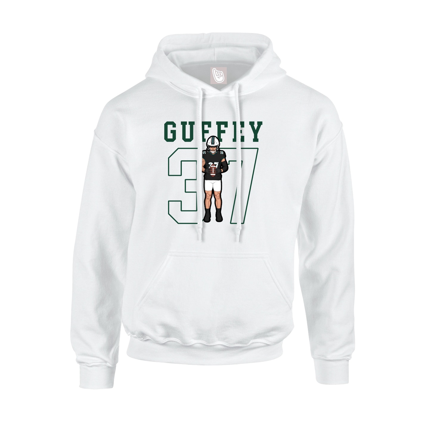Youth Hoodie — Shirsey in White
