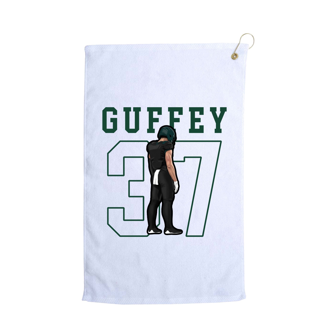 Golf Towel — Shirsey in White