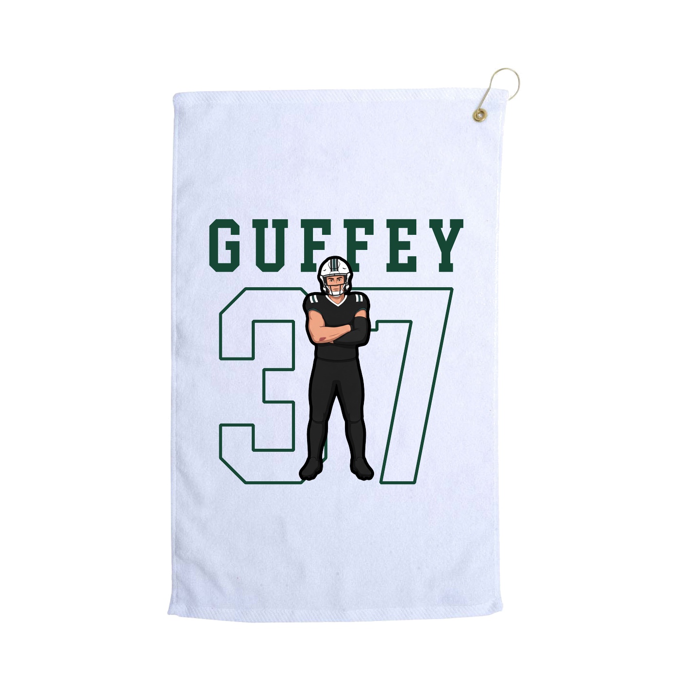 Golf Towel — Shirsey in White