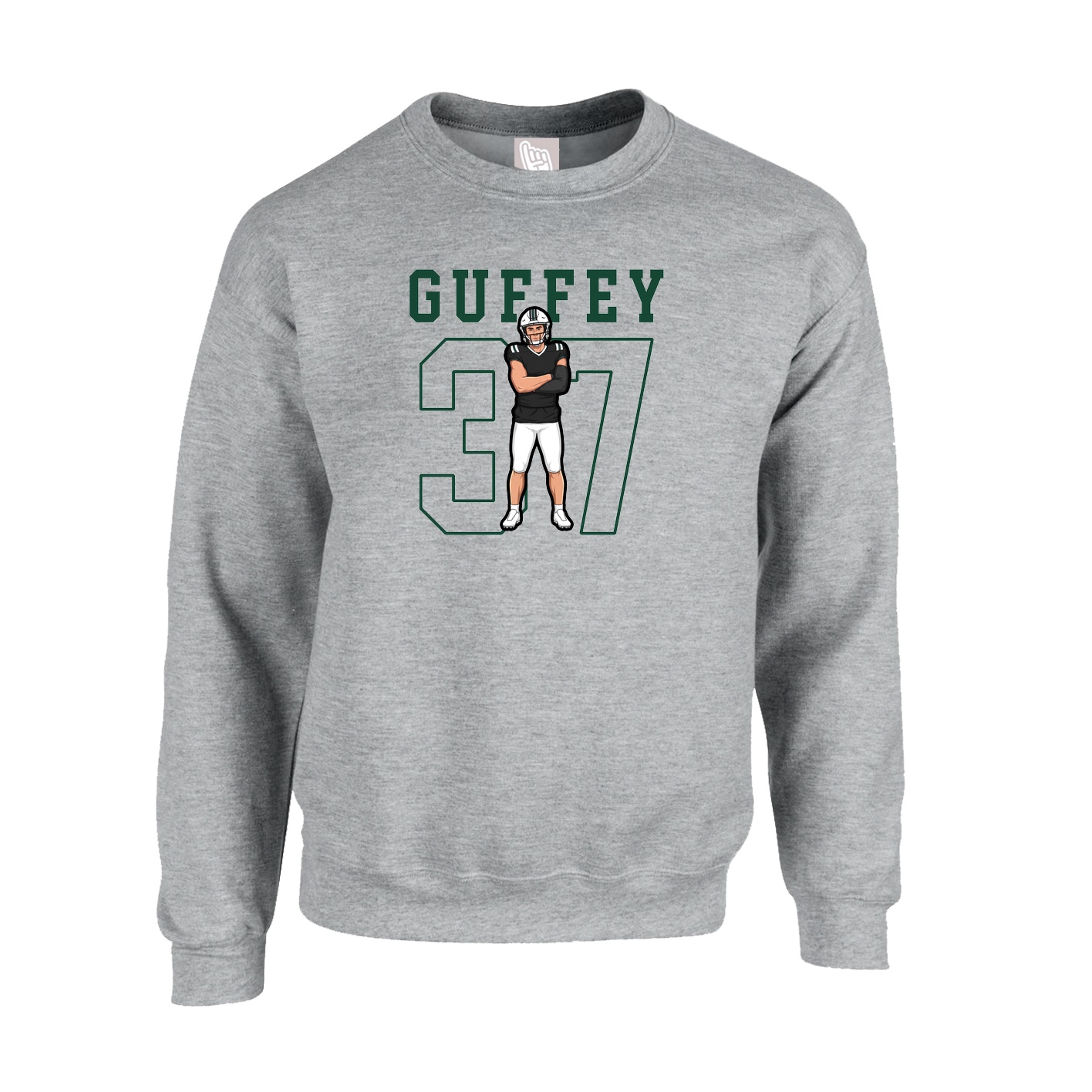 Fleece Crew — Shirsey in Grey