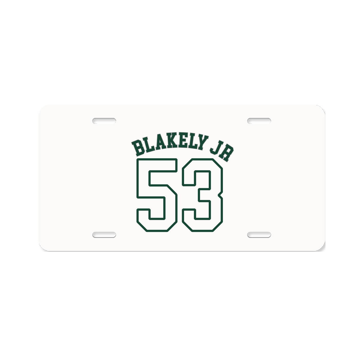 License Plate — Shirsey Arch in Classic