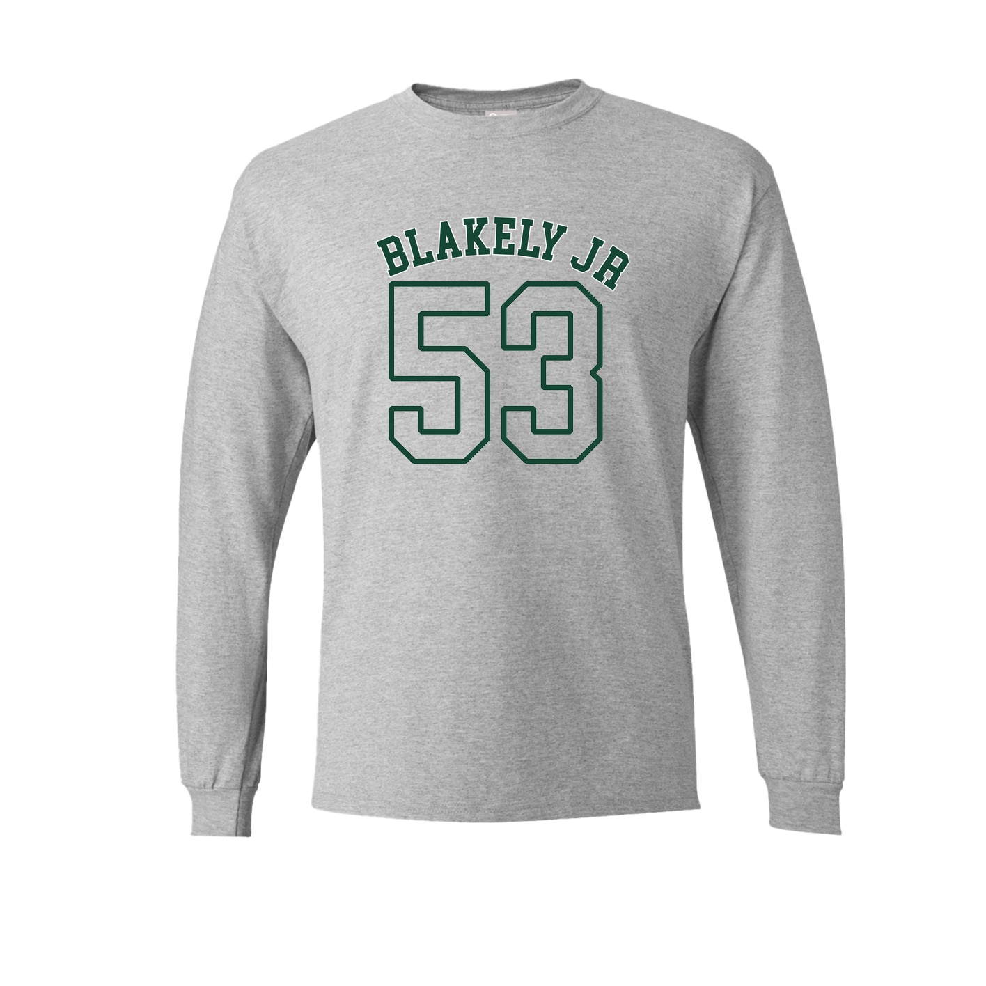 Long Sleeve Tee — Shirsey Arch in Grey