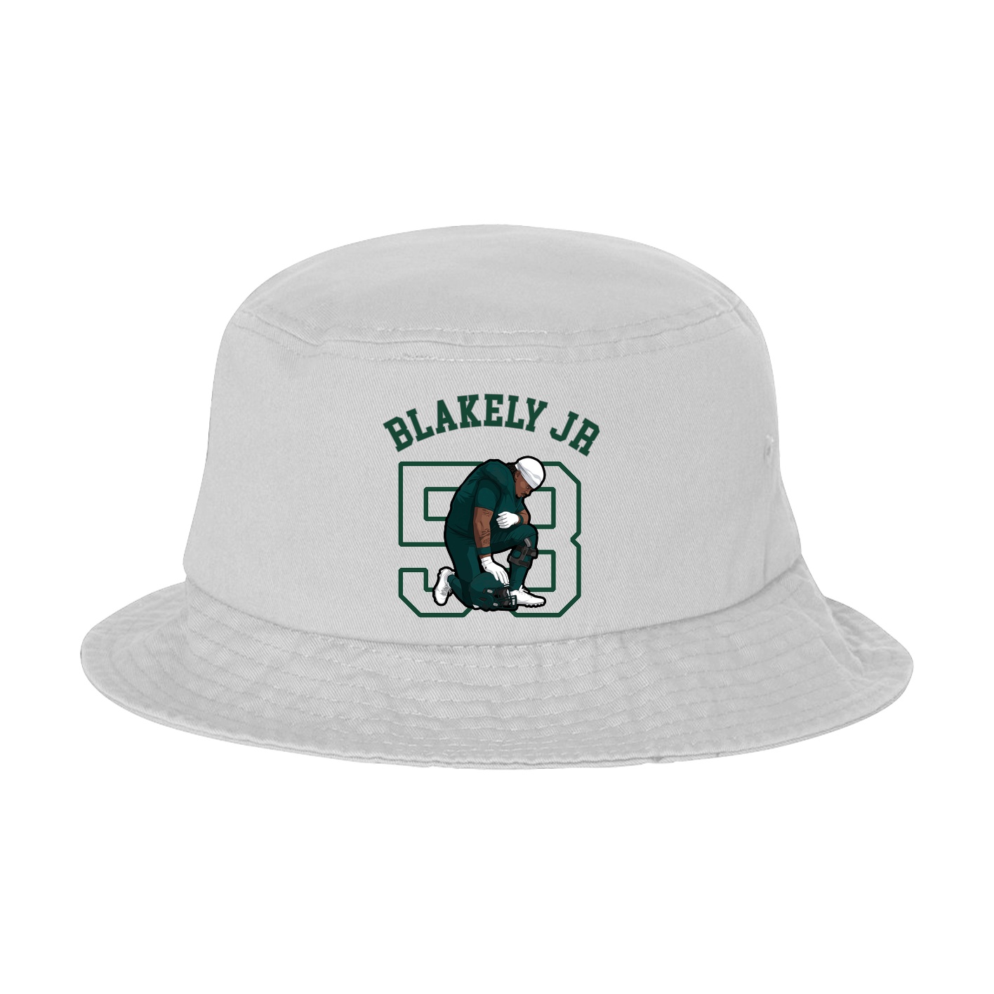 Bucket Cap — Shirsey Arch in White