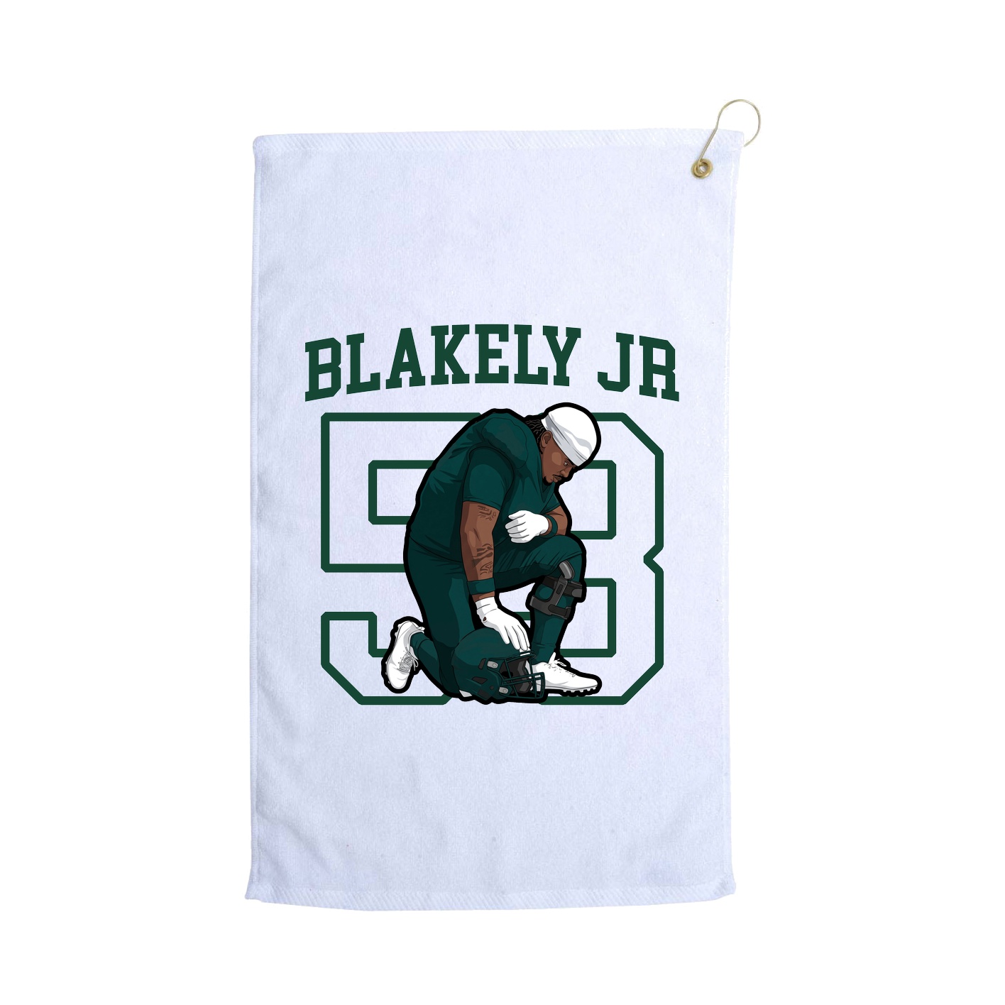Golf Towel — Shirsey in White