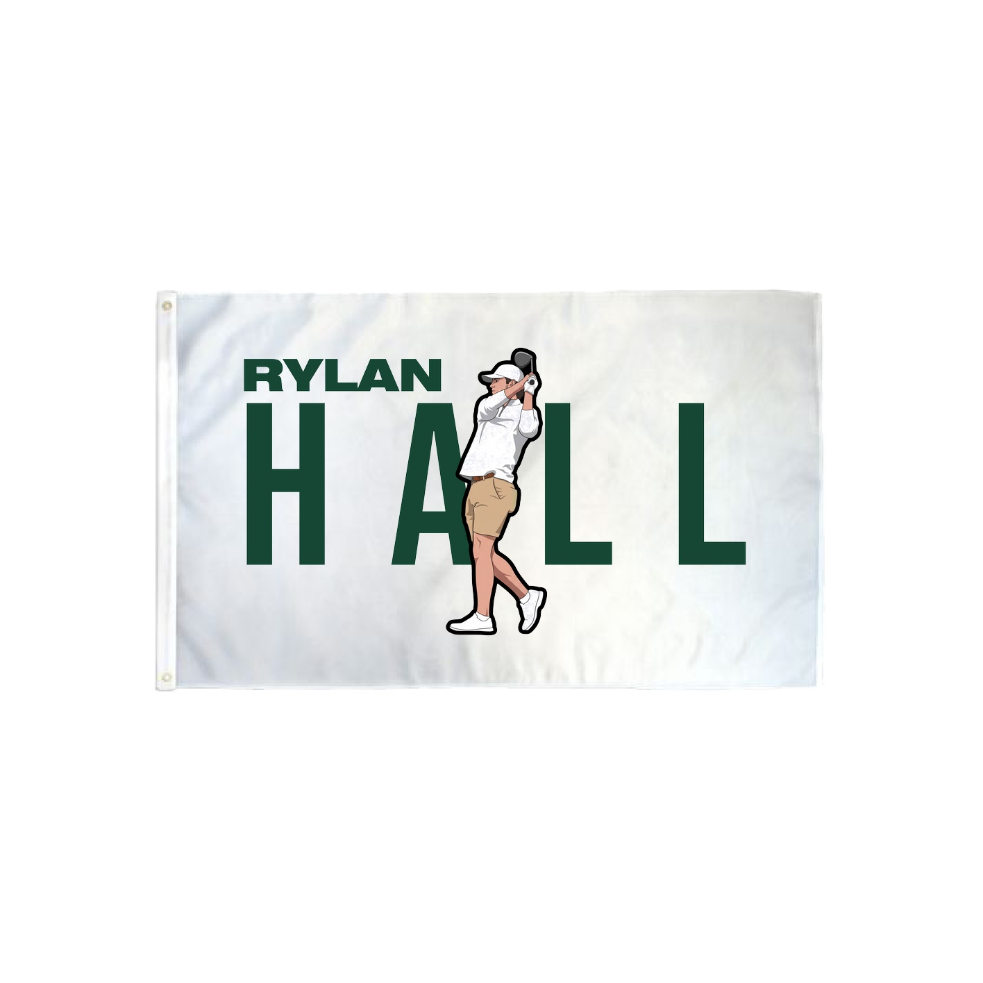 3x5 Flag — Player Name in Classic